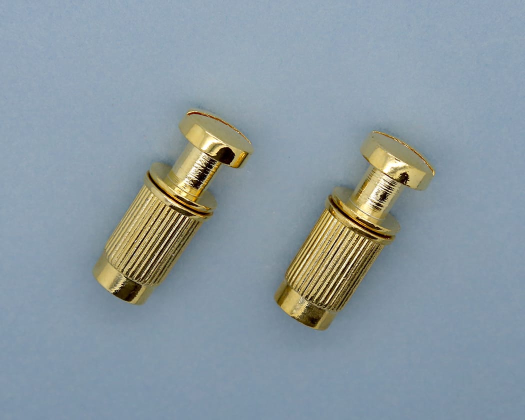 PBG Stoptail Posts (Tune-O-Matic style) - Gold - pair
