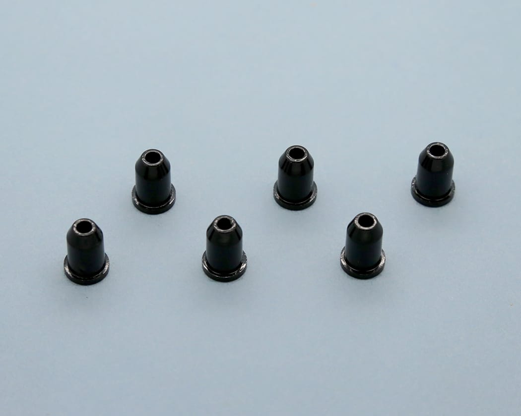 PBG String Through Ferrules - Black - Set of 6
