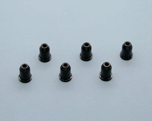 PBG String Through Ferrules - Black - Set of 6