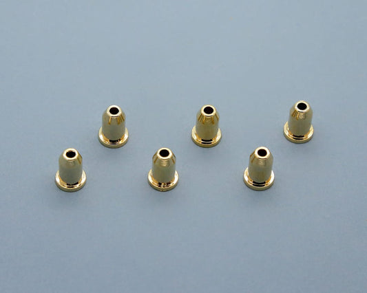 PBG String Through Ferrules - Gold - Set of 6