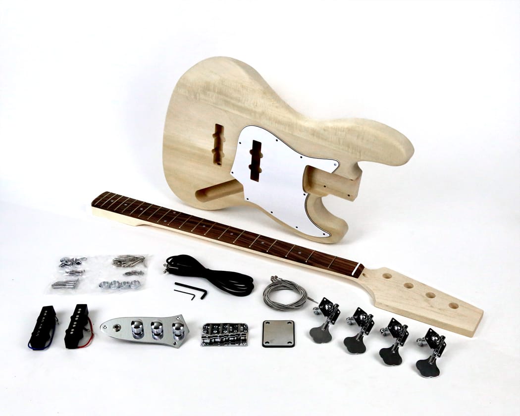 JB-4 DIY Electric Bass Guitar Kit - view 12