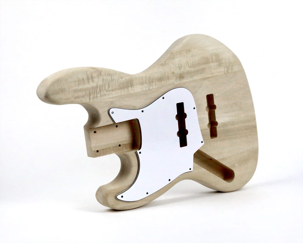 JB-4L Left Handed DIY Electric Bass Guitar Kit - view 4