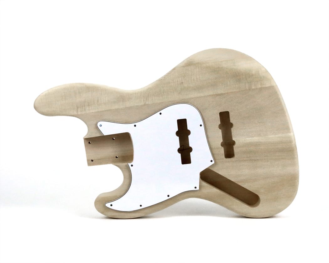 JB-4L Left Handed DIY Electric Bass Guitar Kit - view 3