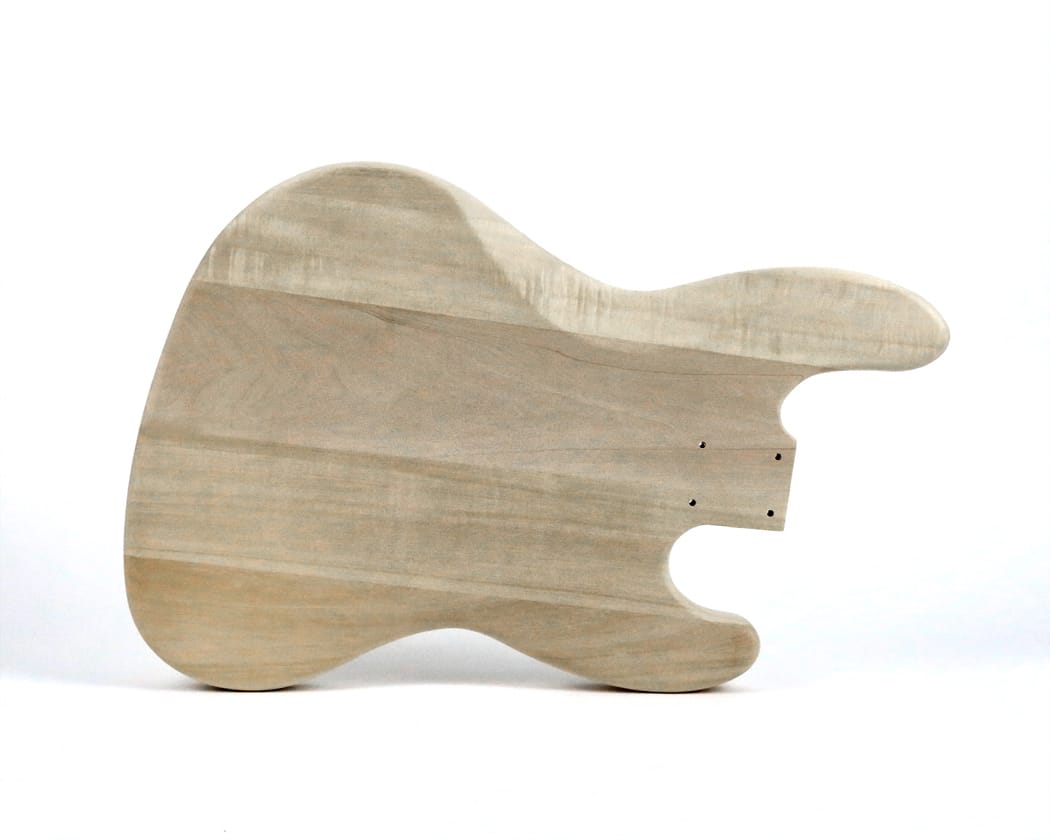 JB-4L Left Handed DIY Electric Bass Guitar Kit - view 2