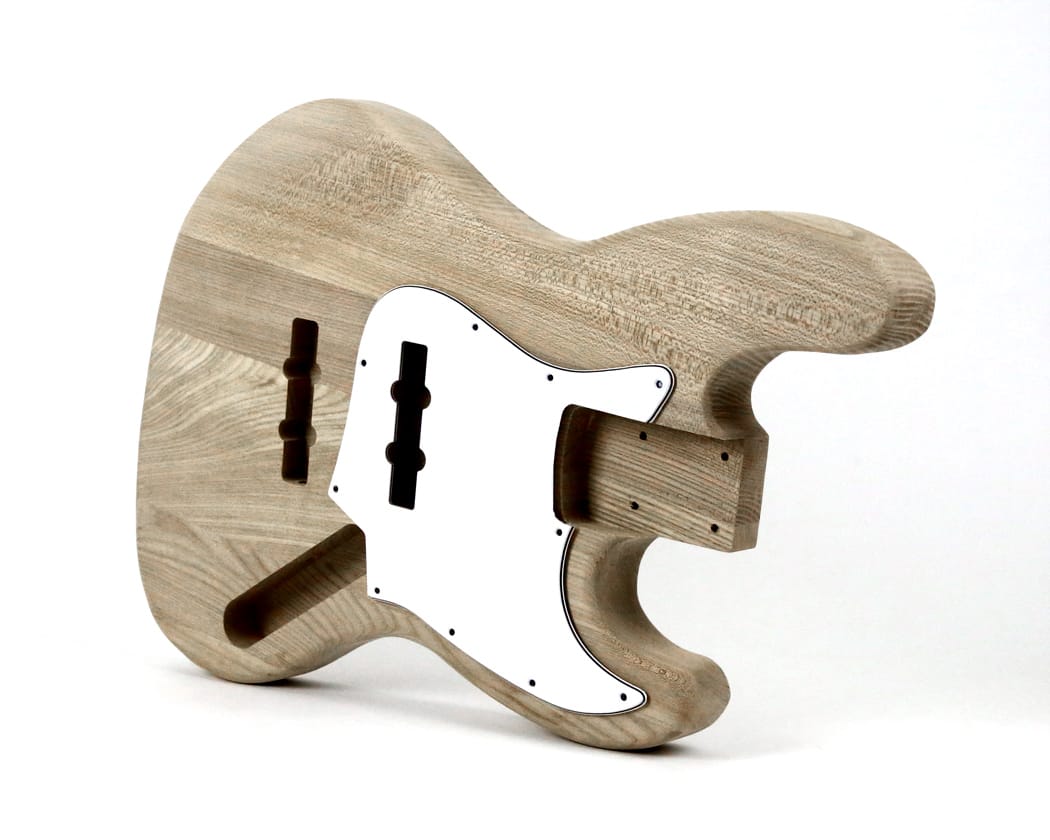 JBA-4 DIY Electric Bass Guitar Kit (Ash Body) - view 14