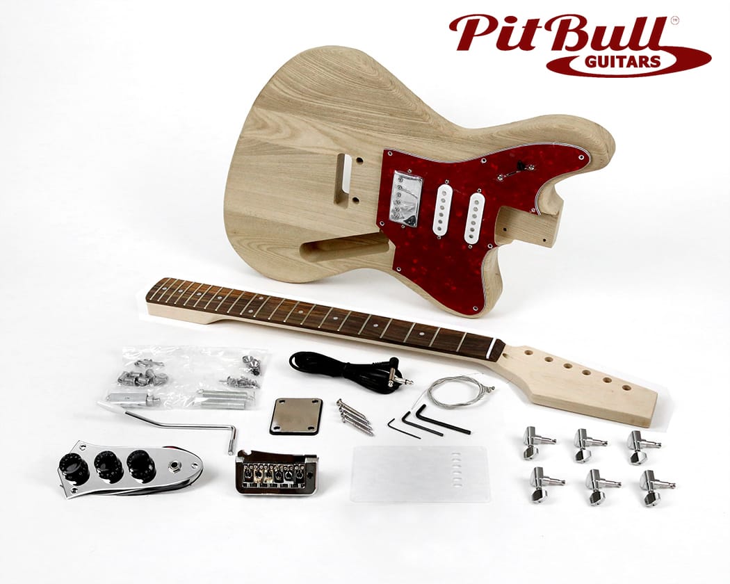 JMA-1 DIY Electric Guitar Kit (Ash Body)
