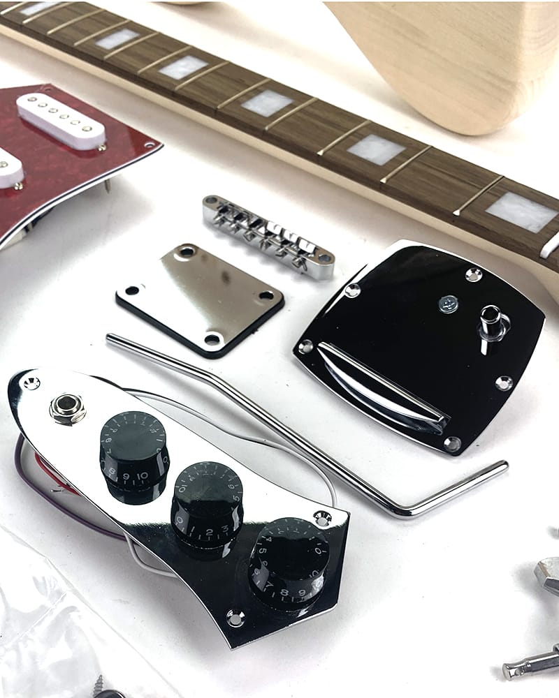 JZ-6 DIY Electric Guitar Kit 30" Baritone - view 8
