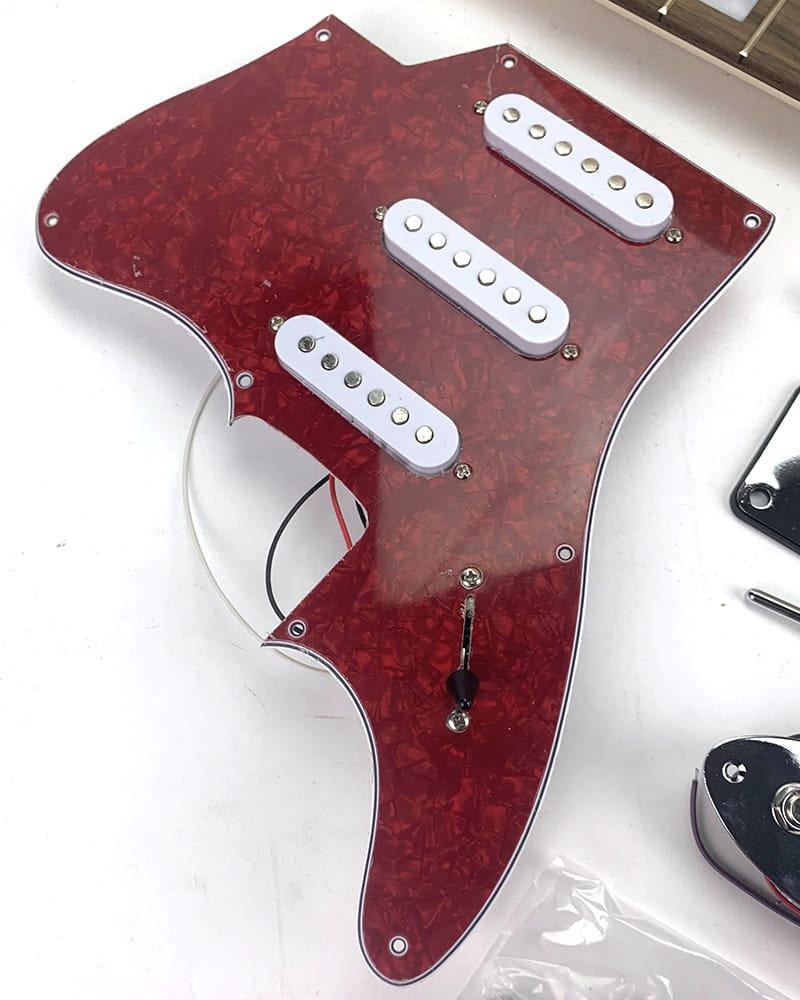 JZ-6 DIY Electric Guitar Kit 30" Baritone - view 7
