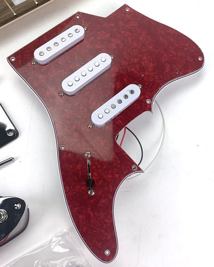 JZ-6L DIY Left-handed Electric Guitar Kit 30" Baritone - view 6