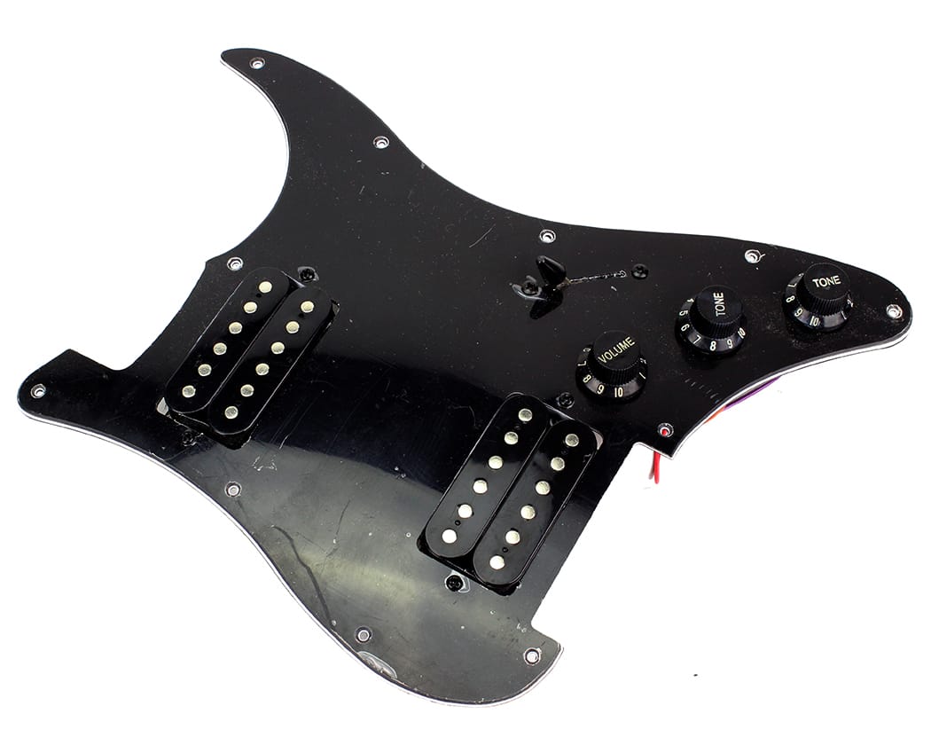 ST Loaded Pickguard - HH - Black - view 2