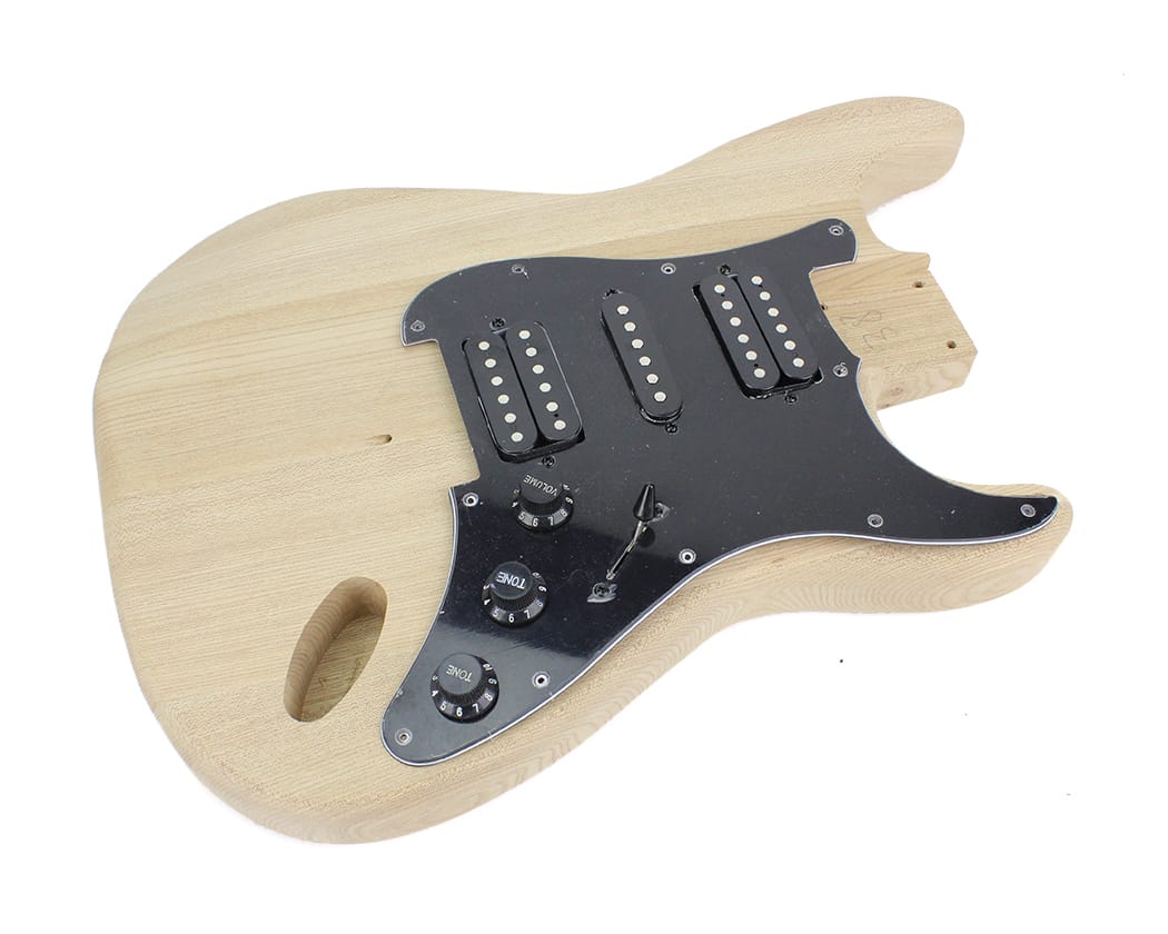 ST Loaded Pickguard - HSH - Black