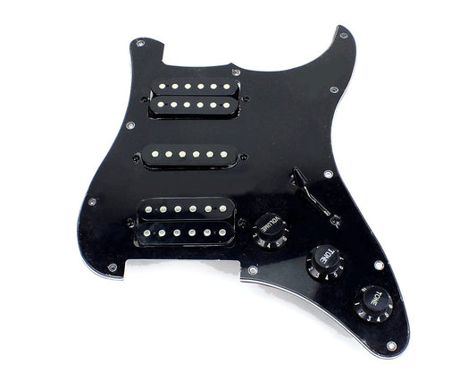 ST Loaded Pickguard - HSH - Black - view 2