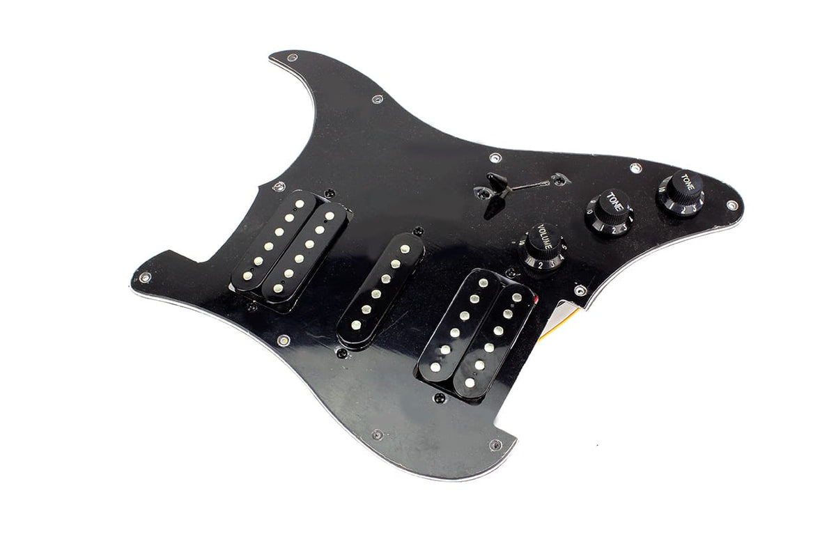 ST Loaded Pickguard - HSH - Black - view 3