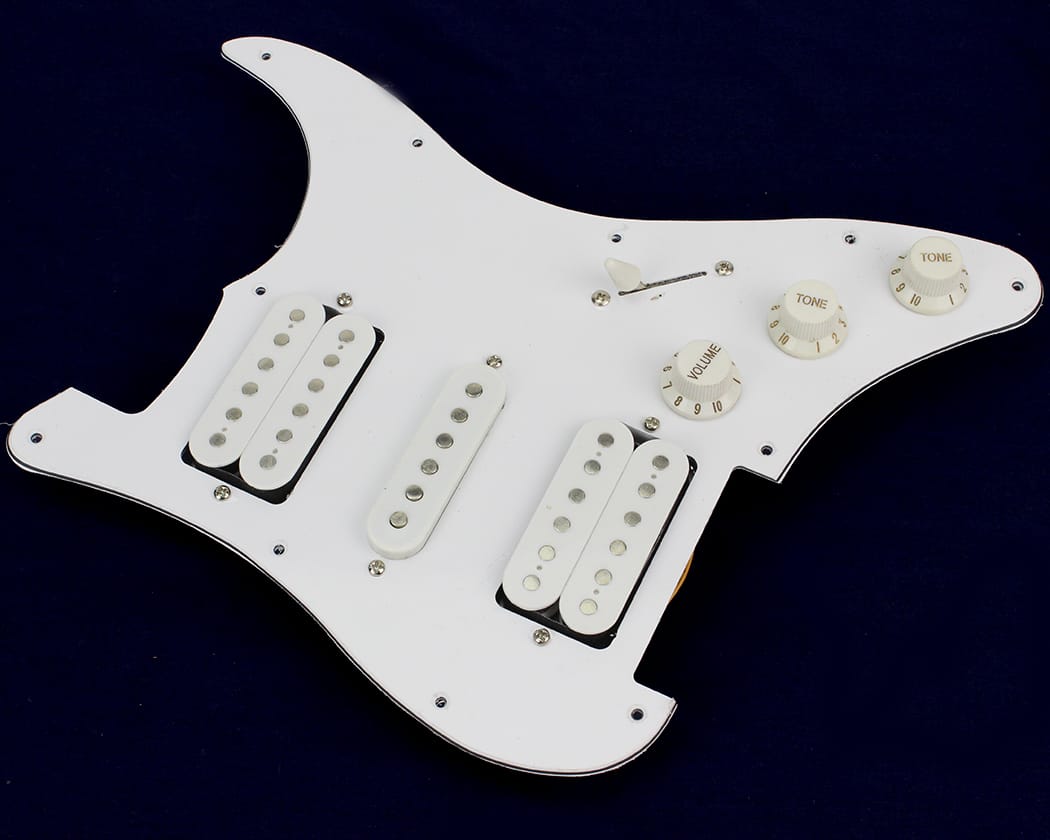 ST Loaded Pickguard - HSH - White - view 2