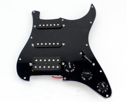 ST Loaded Pickguard - HSS - Black - view 3