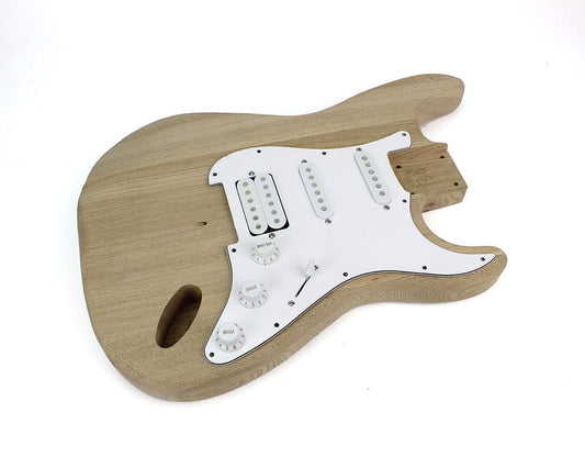 ST Loaded Pickguard - HSS - White
