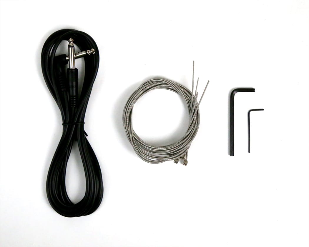 PBA-4L DIY Left Handed Electric Bass Guitar Kit (Ash body) - view 8