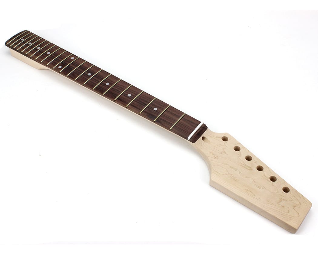 22 Frets Maple Neck w/Rosewood F/board for ST Style Kits (Left-handed)