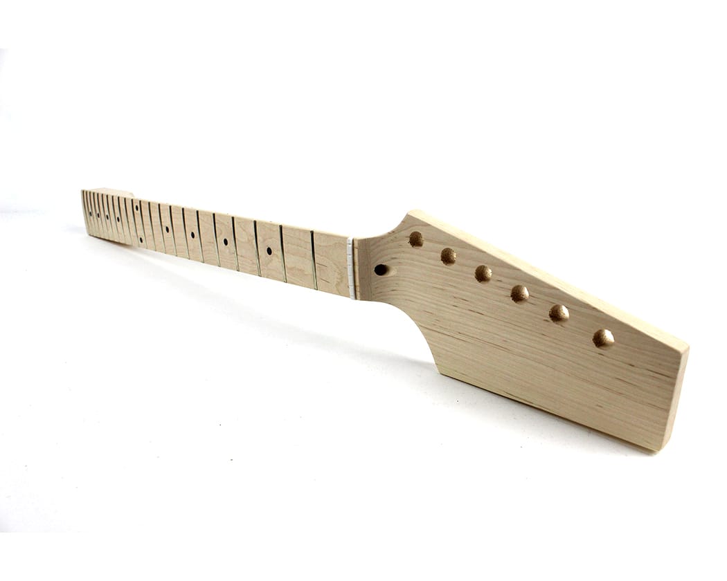 22 Frets Maple Neck w/Maple F/board for TL Style Kits