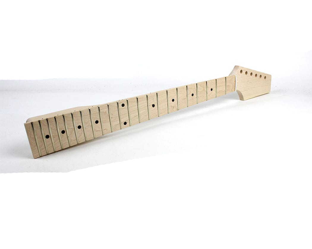 22 Frets Maple Neck w/Maple F/board for TL Style Kits - view 5