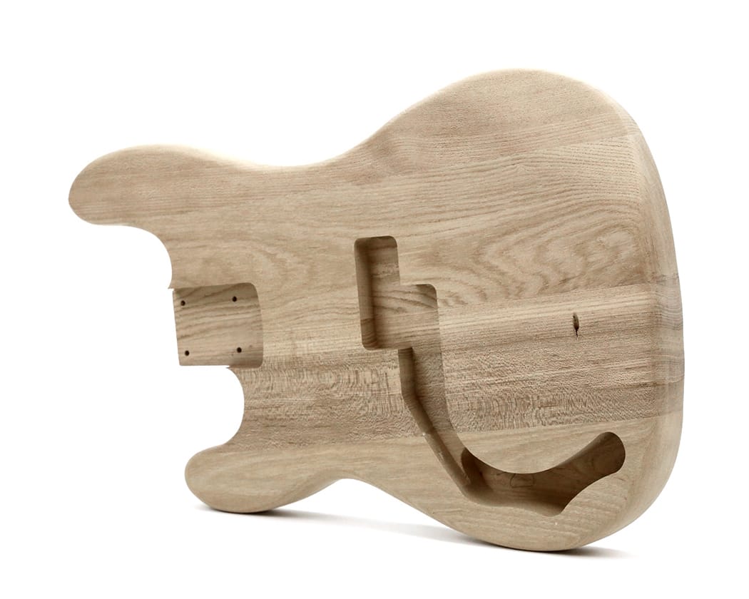 PBA-4L DIY Left Handed Electric Bass Guitar Kit (Ash body) - view 2