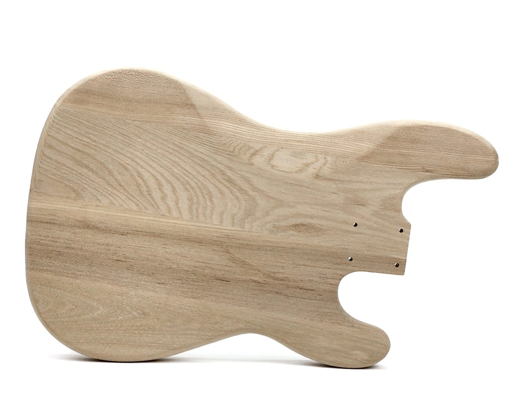PBA-4L DIY Left Handed Electric Bass Guitar Kit (Ash body) - view 3