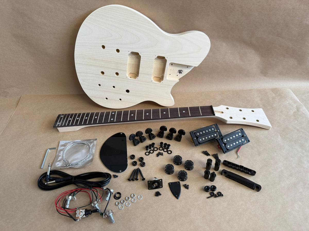 Pit Bull Guitars PBG-1 Electric Guitar Kit (with Cream Binding)