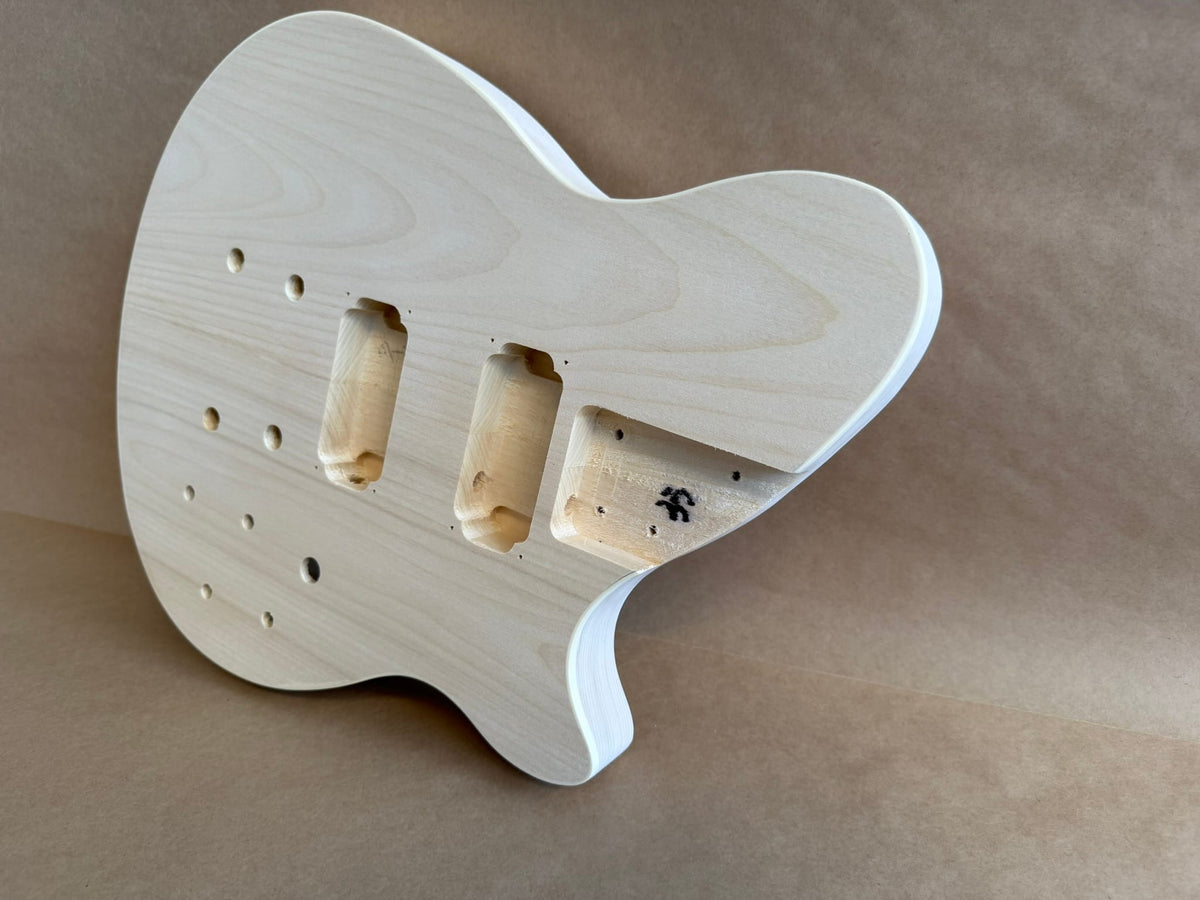 Pit Bull Guitars PBG-1 Electric Guitar Kit (with Cream Binding) - view 5