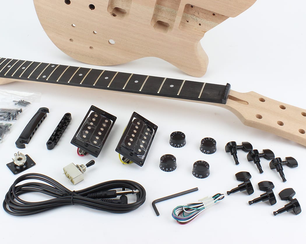 Pit Bull Guitars PBG-2 Electric Guitar Kit (with Stop-tail & Saddle Bridge) - view 3