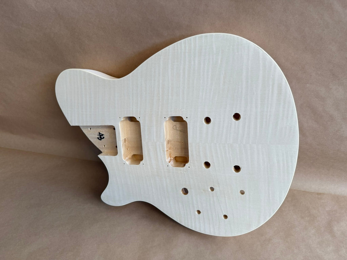 Pit Bull Guitars PBG-2F-L Electric Guitar Kit (Flame Maple Veneer) Left-Handed - view 4
