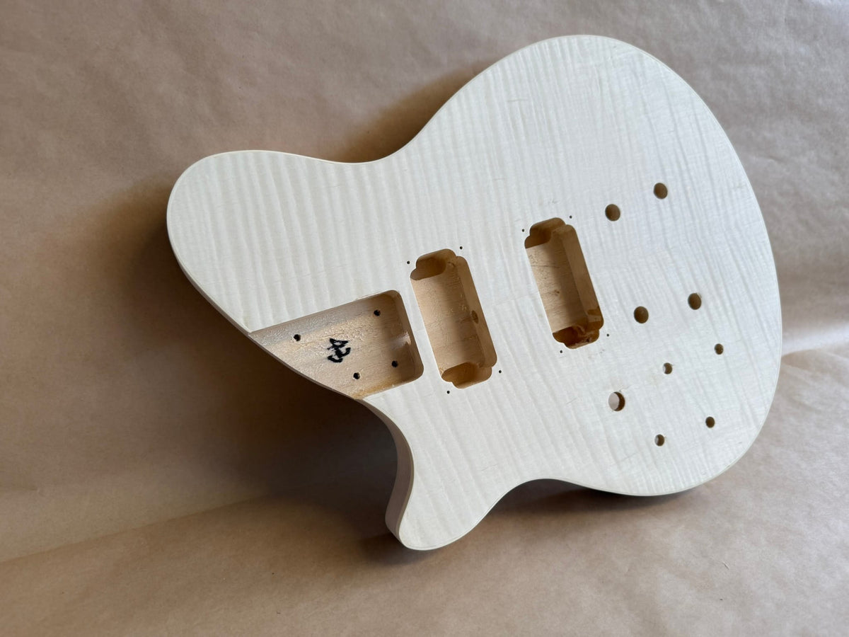 Pit Bull Guitars PBG-2F-L Electric Guitar Kit (Flame Maple Veneer) Left-Handed - view 3
