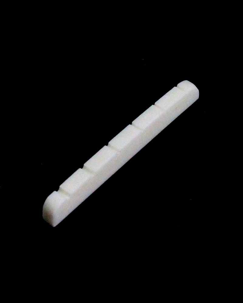 PBG Bone Nut for F type 6 String Guitar Kits - Bleached White