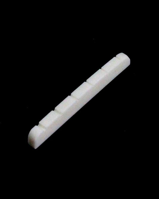 PBG Bone Nut for F type 6 String Guitar Kits - Bleached White