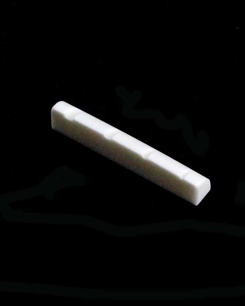 PBG Bone Nut for G type 4 String Bass Guitar Kits - Bleached White - view 2