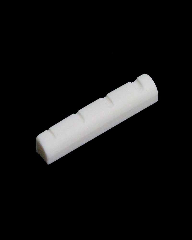 PBG Bone Nut for G type 4 String Bass Guitar Kits - Bleached White