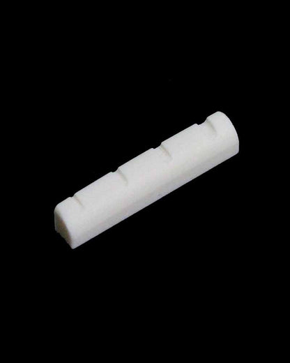 PBG Bone Nut for G type 4 String Bass Guitar Kits - Bleached White