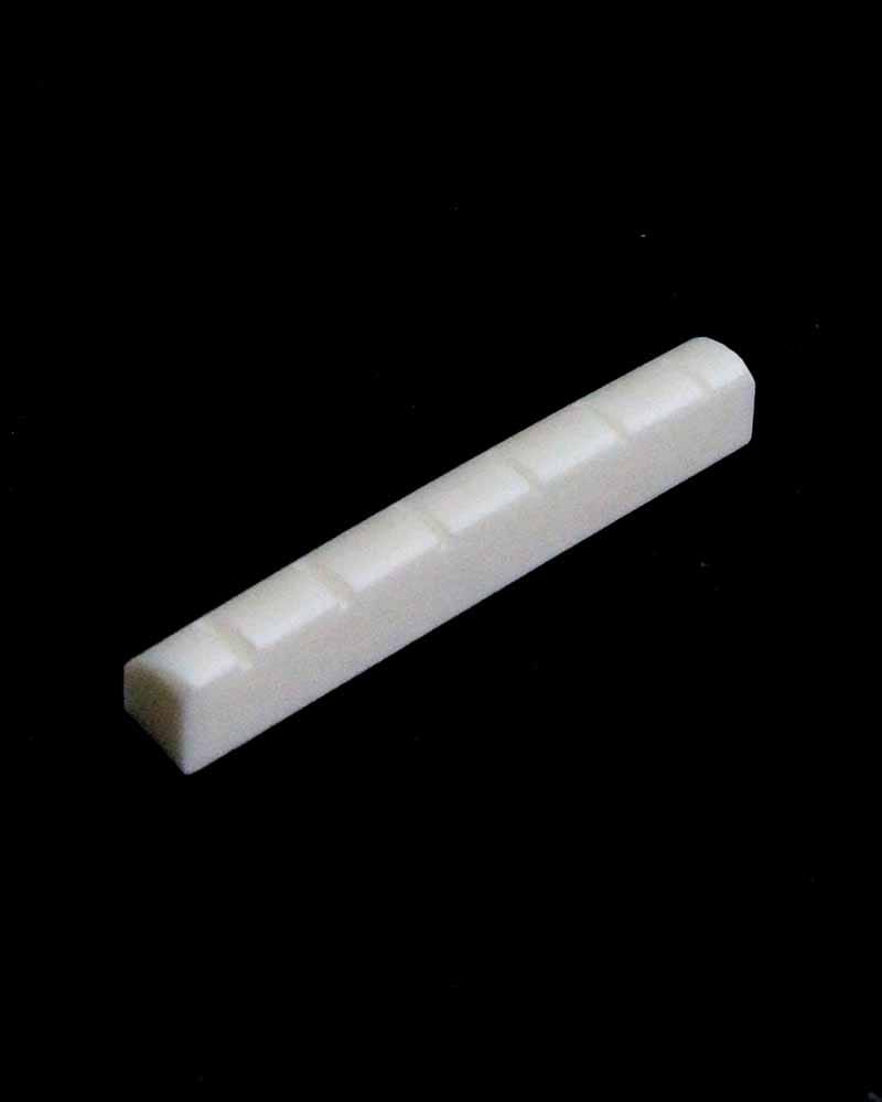 PBG Bone Nut for G type 6 String Guitar Kits - Bleached White