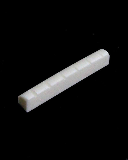 PBG Bone Nut for G type 6 String Guitar Kits - Bleached White