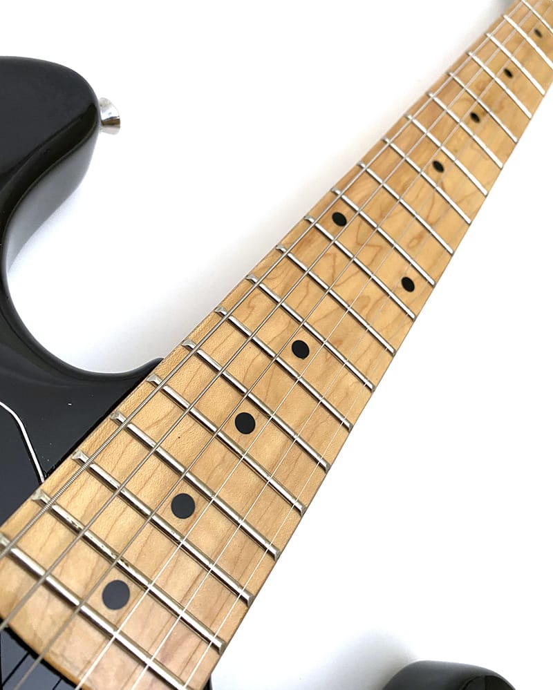 Pit Bull Guitars DG-1 ST Style Finished Guitar - Jet Black - view 4