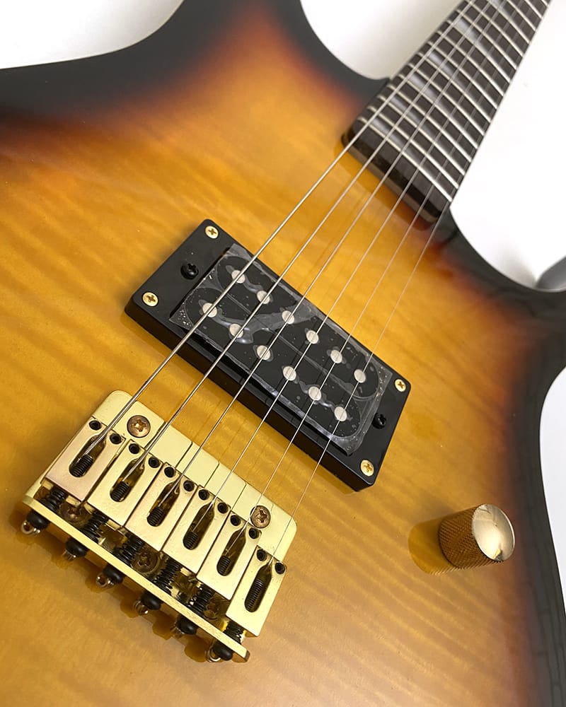 Pit Bull Guitars SS-1 Finished Guitar - Tobacco Burst - view 3