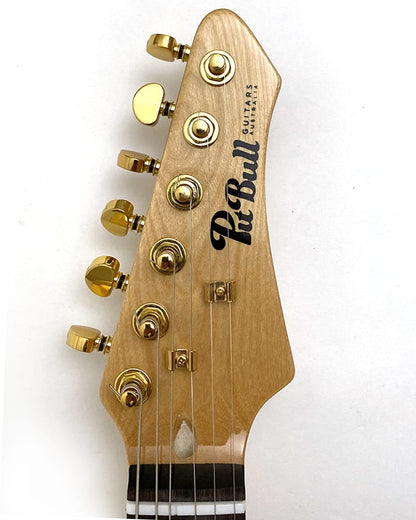 Pit Bull Guitars SS-1 Finished Guitar - Tobacco Burst - view 5