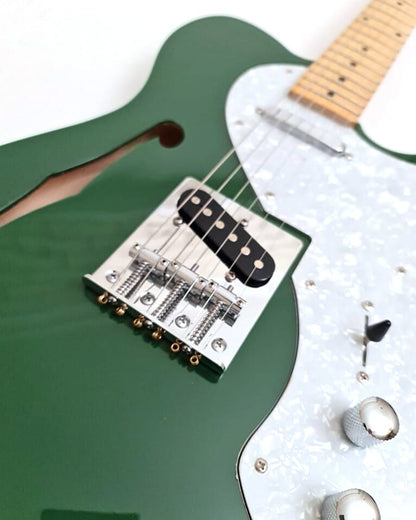 Pit Bull Guitars TLT-1 Finished Guitar - British Racing Green - view 3