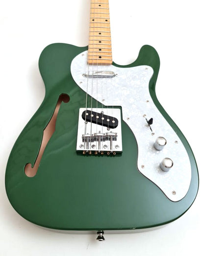 Pit Bull Guitars TLT-1 Finished Guitar - British Racing Green - view 2