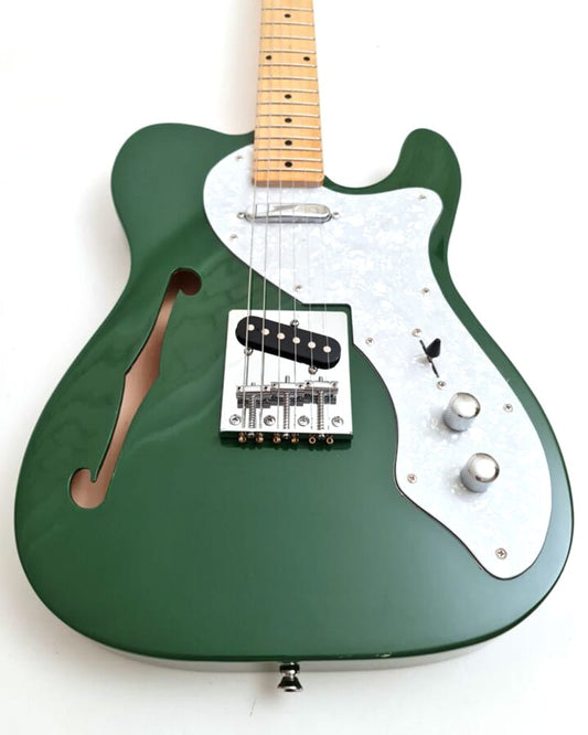 Pit Bull Guitars TLT-1 Finished Guitar - British Racing Green - view 2