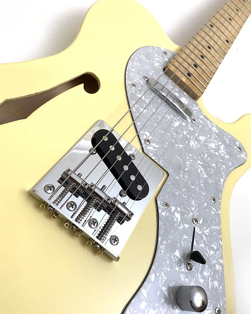 Pit Bull Guitars TLT-1 Finished Guitar - Ivory - view 2