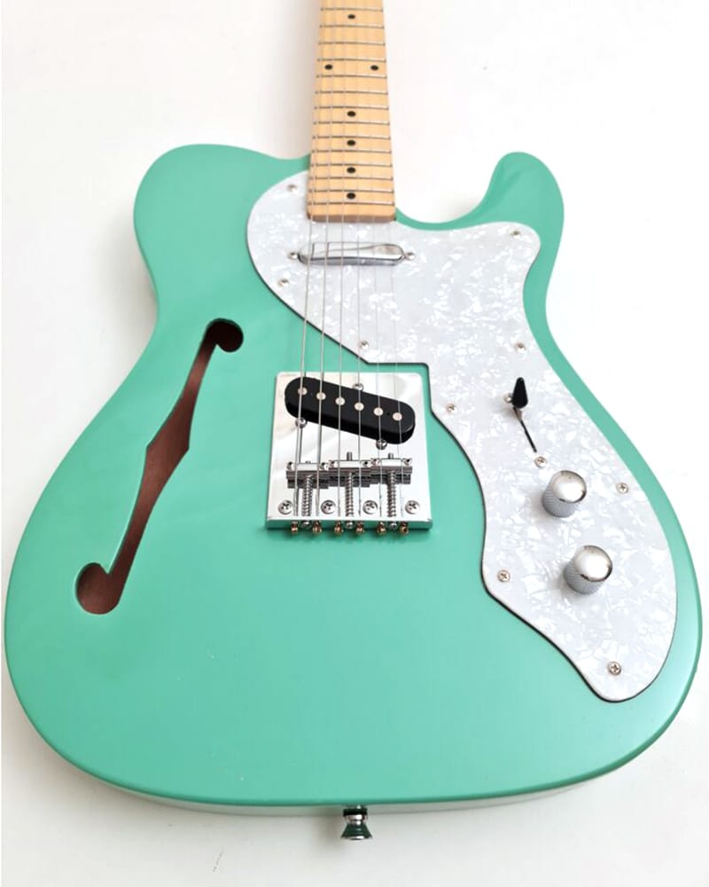 Pit Bull Guitars TLT-1 Finished Guitar - Seafoam - view 2