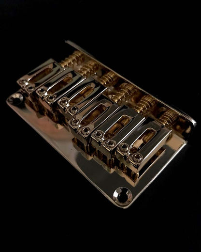 Pit Bull Guitars Hardtail Bridge - Gold