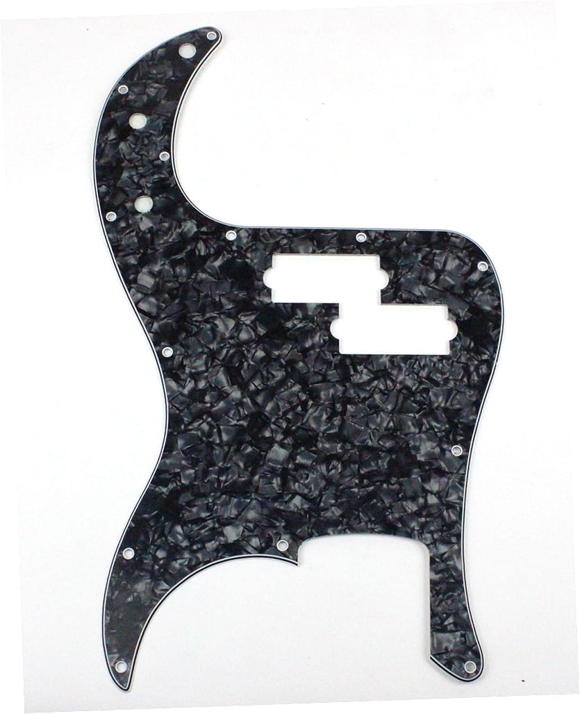 PBG PB Style Pickguard - Black Pearloid