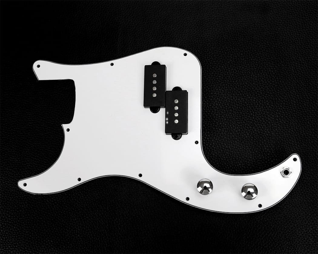 PBA-4L DIY Left Handed Electric Bass Guitar Kit (Ash body) - view 10