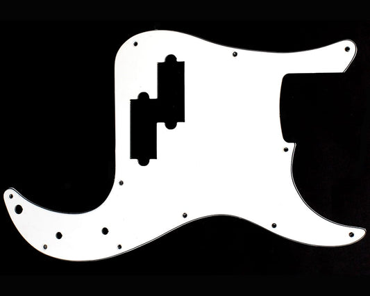 PBG PB Style Pickguard - White